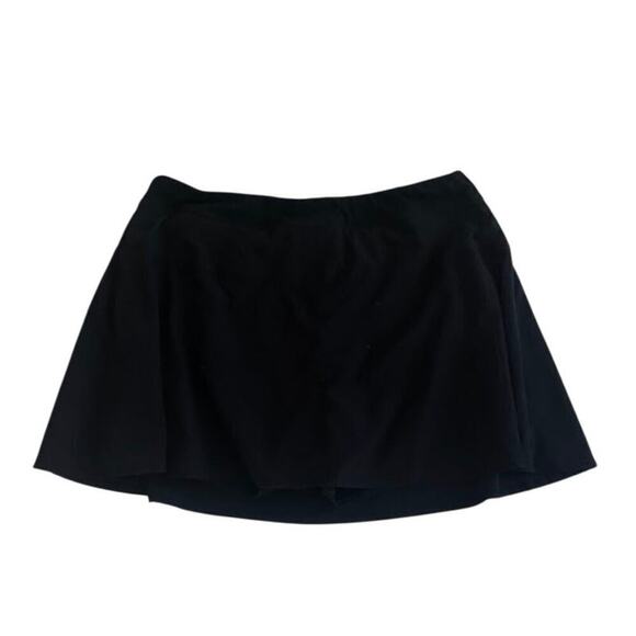 Women's Black Champion Size XL Athletic Skirt with Compression Shorts - Picture 1 of 5